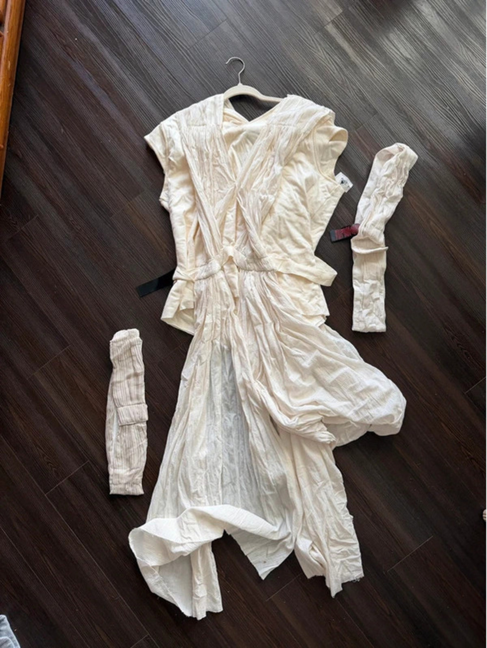 NEW 1x Star Wars Rey Skywalker Costume Adult White Galaxys Edge Disney Parks